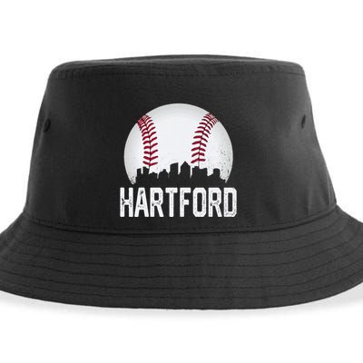 Hartford Connecticut Ct Sustainable Bucket Hat