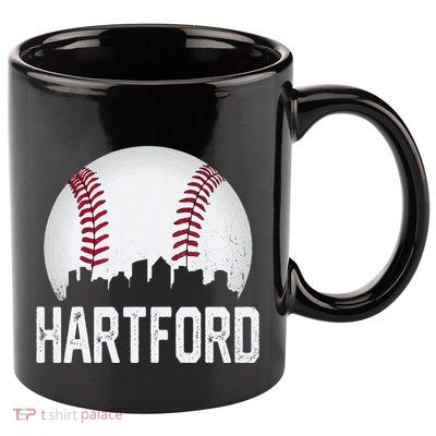 Hartford Connecticut Ct 11oz C Handle Ceramic Mug
