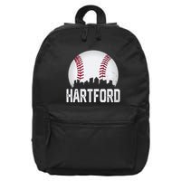 Hartford Connecticut Ct 16 in Basic Backpack