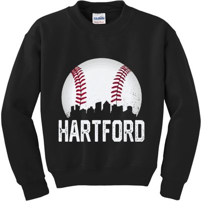 Hartford Connecticut Ct Kids Sweatshirt