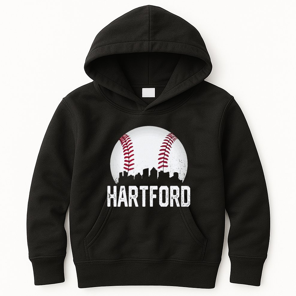 Hartford Connecticut Ct Kids Hoodie