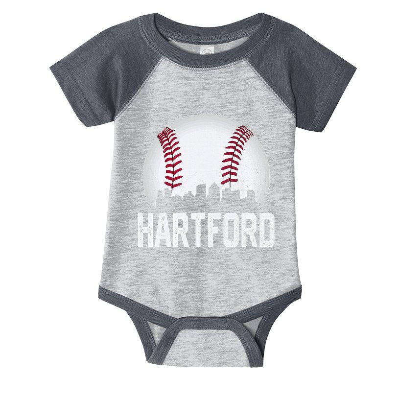 Hartford Connecticut Ct Infant Baby Jersey Bodysuit