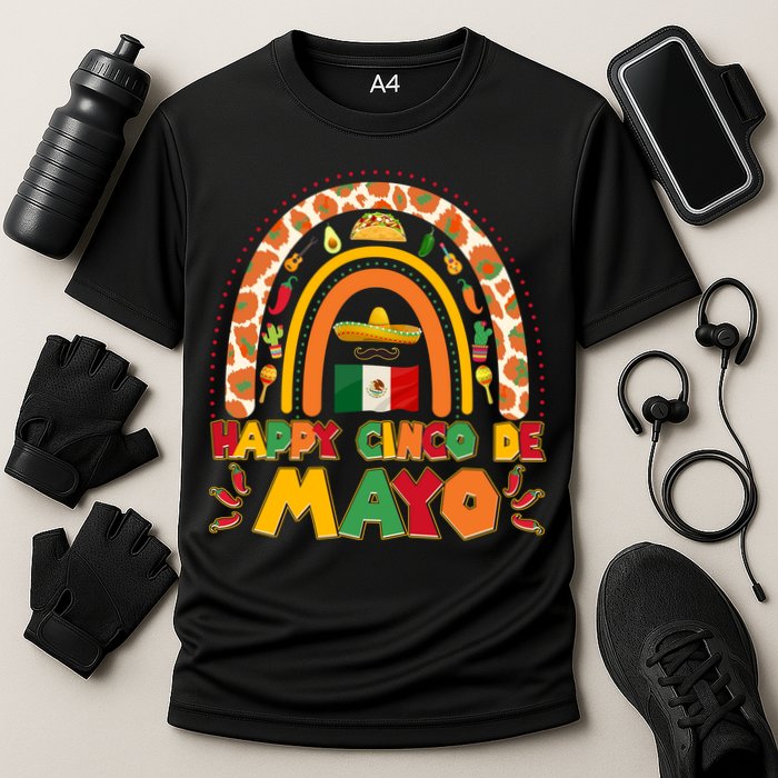 Happy Cinco De Mayo Cooling Performance Crew T-Shirt