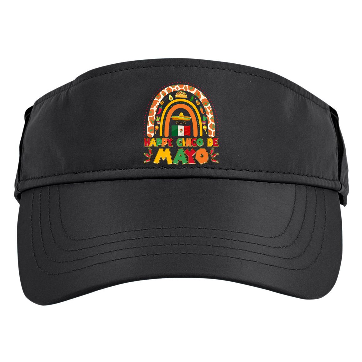 Happy Cinco De Mayo Adult Drive Performance Visor
