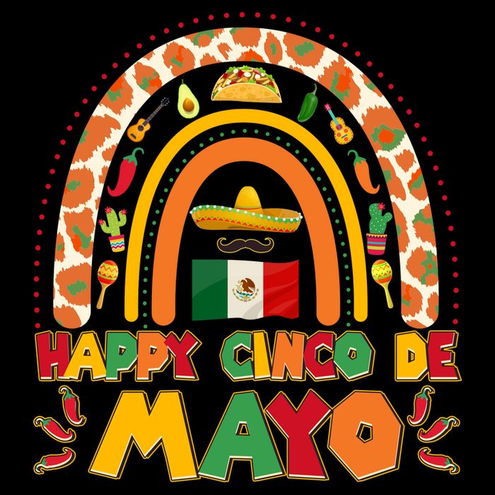Happy Cinco De Mayo Drawstring Bag