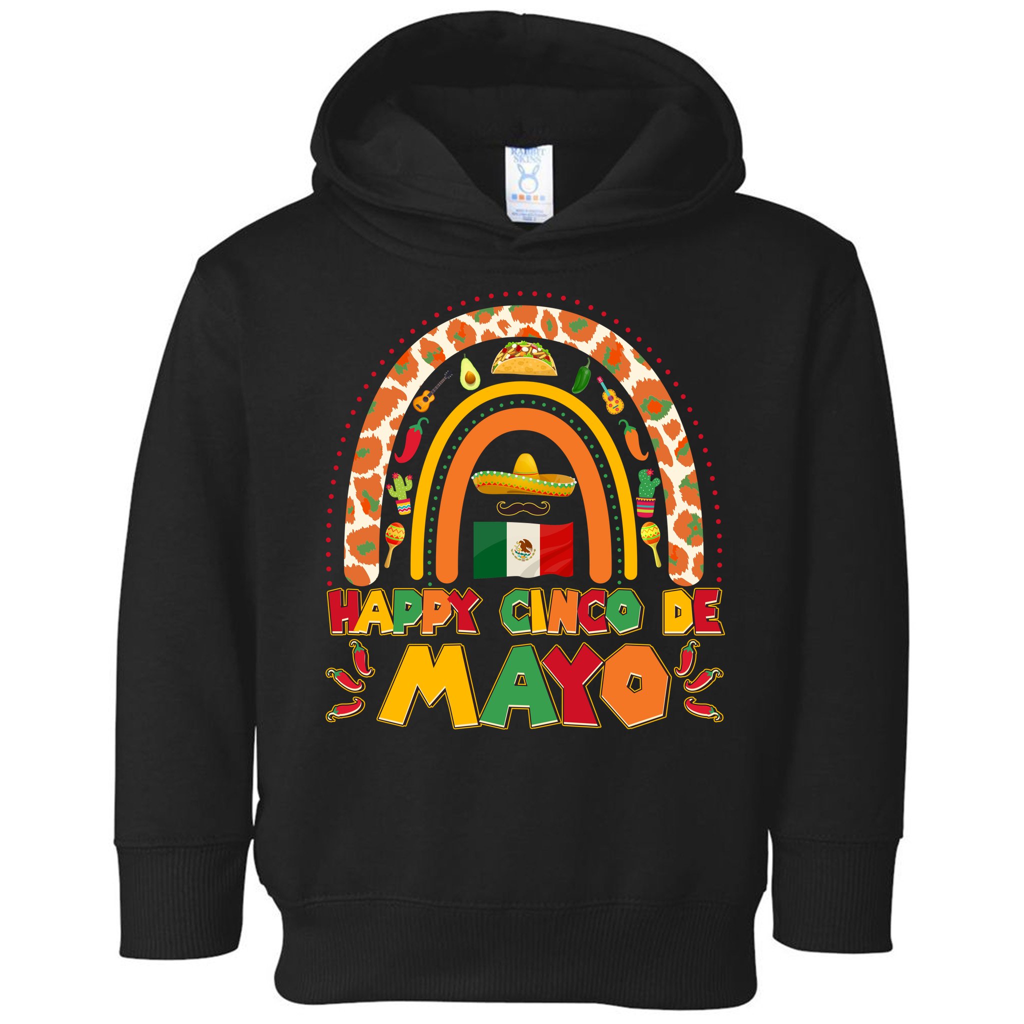 Happy Cinco De Mayo Toddler Hoodie