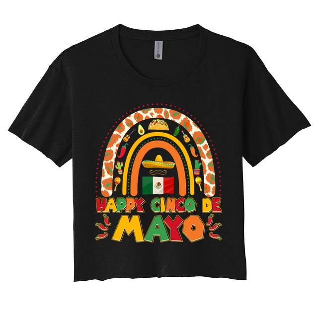 Happy Cinco De Mayo Crop Top