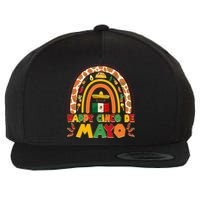 Happy Cinco De Mayo Wool Snapback Cap