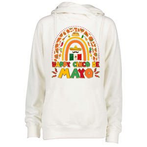 Happy Cinco De Mayo Womens Funnel Neck Pullover Hood