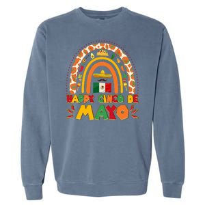 Happy Cinco De Mayo Garment-Dyed Sweatshirt