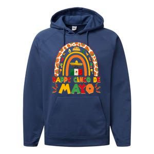 Happy Cinco De Mayo Performance Fleece Hoodie