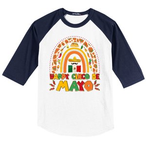 Happy Cinco De Mayo Baseball Sleeve Shirt