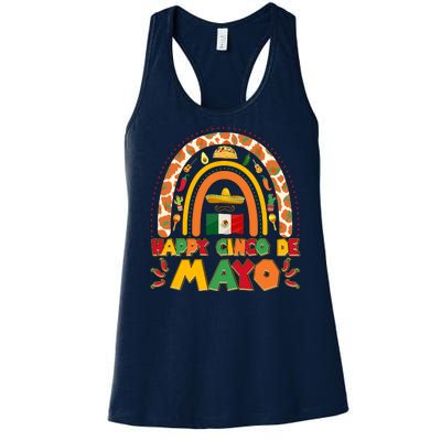 Happy Cinco De Mayo Women's Racerback Tank