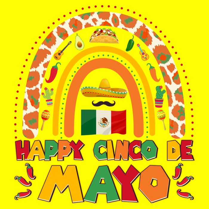 Happy Cinco De Mayo Button