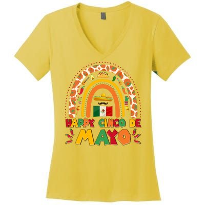 Happy Cinco De Mayo Women's V-Neck T-Shirt