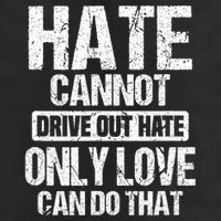 Hate Cannot Drive Out Hate Only Love Can Do That Advocate Knit Cap Winter Beanie