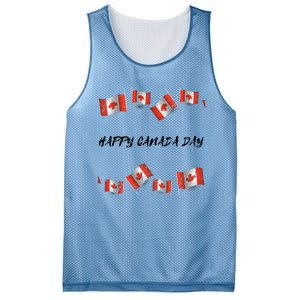 Happy Canada Day Country Freedom Canada Flag Funny Canadian Gift Mesh Reversible Basketball Jersey Tank