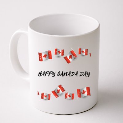 Happy Canada Day Country Freedom Canada Flag Funny Canadian Gift Coffee Mug