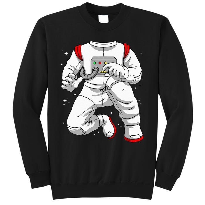 Halloween Costume DIY Lazy Astronaut Space Cadet Halloween Sweatshirt