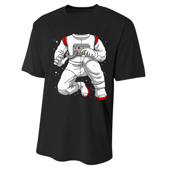 Halloween Costume DIY Lazy Astronaut Space Cadet Halloween Performance Sprint T-Shirt