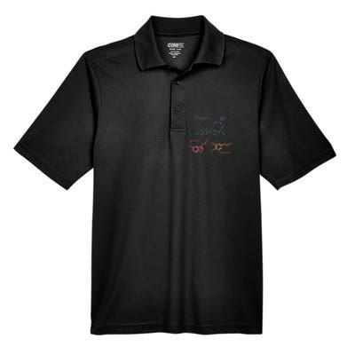 Happiness Chemicals Dopamine Oxytocin Serotonin Men's Origin Performance Piqué Polo