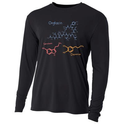 Happiness Chemicals Dopamine Oxytocin Serotonin Cooling Performance Long Sleeve Crew