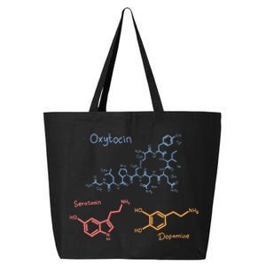 Happiness Chemicals Dopamine Oxytocin Serotonin 25L Jumbo Tote