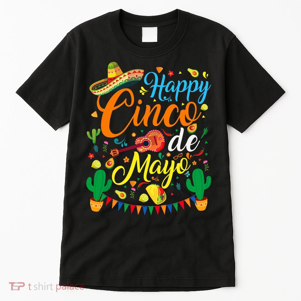 Happy Cinco De Mayo Fiesta Mexican Party 5 De Mayo  Tall T-Shirt