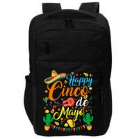 Happy Cinco De Mayo Fiesta Mexican Party 5 De Mayo  Impact Tech Backpack