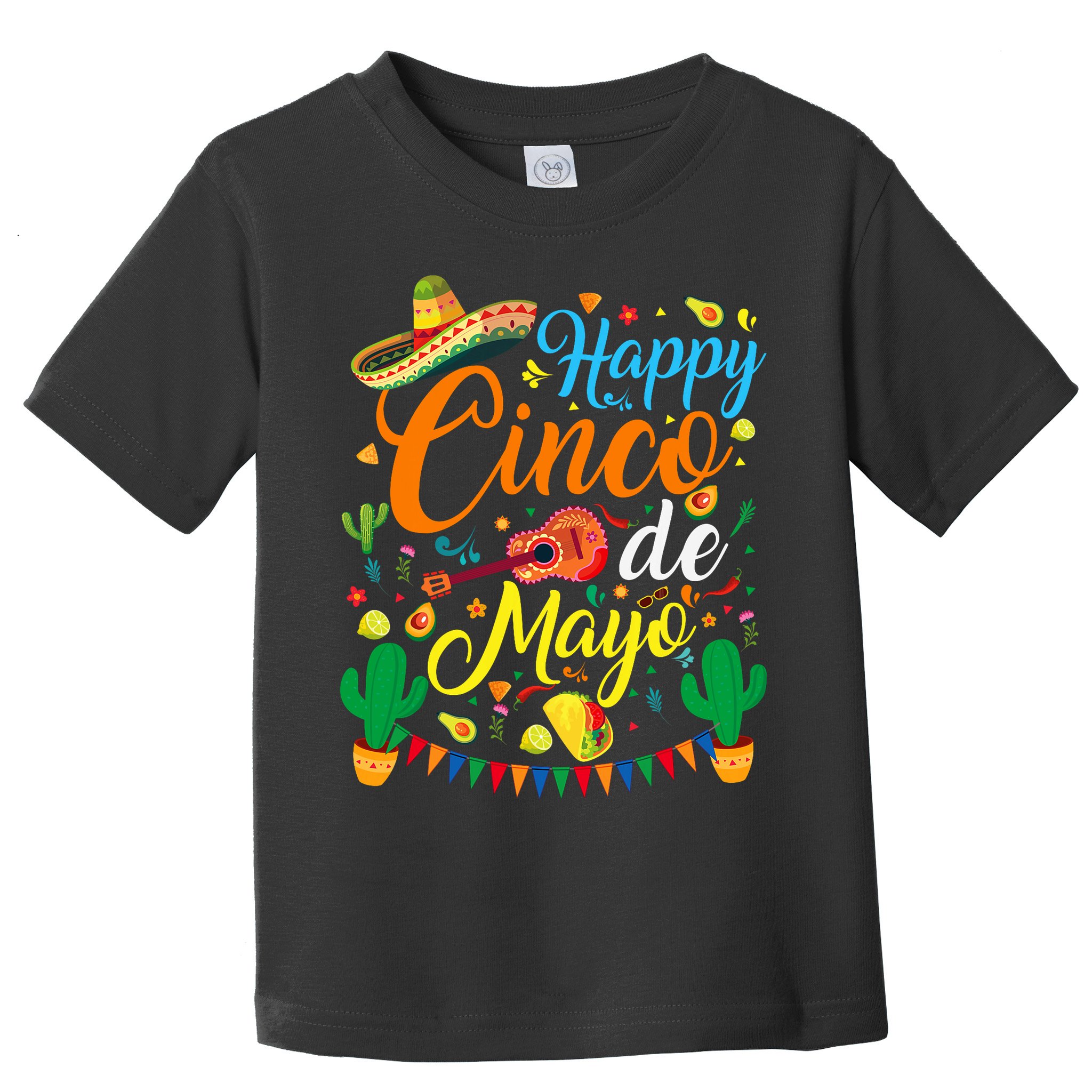 Happy Cinco De Mayo Fiesta Mexican Party 5 De Mayo  Toddler T-Shirt