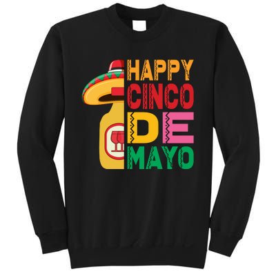 Happy Cinco De Mayo Celebration Graphic Sweatshirt