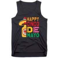 Happy Cinco De Mayo Celebration Graphic Tank Top