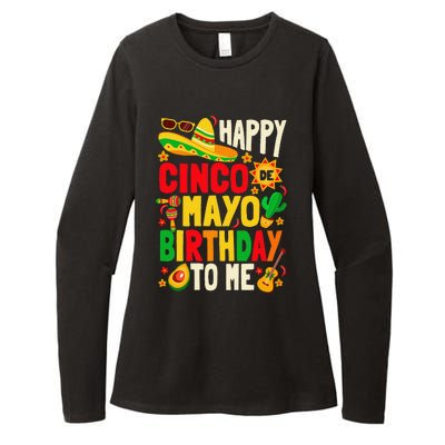 Happy Cinco De Mayo Birthday To Me Womens CVC Long Sleeve Shirt