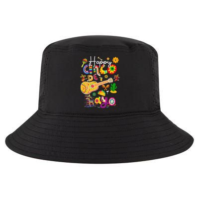 Happy Cinco De Mayo Fiesta Mexican Party 5 De Mayo Women Cool Comfort Performance Bucket Hat