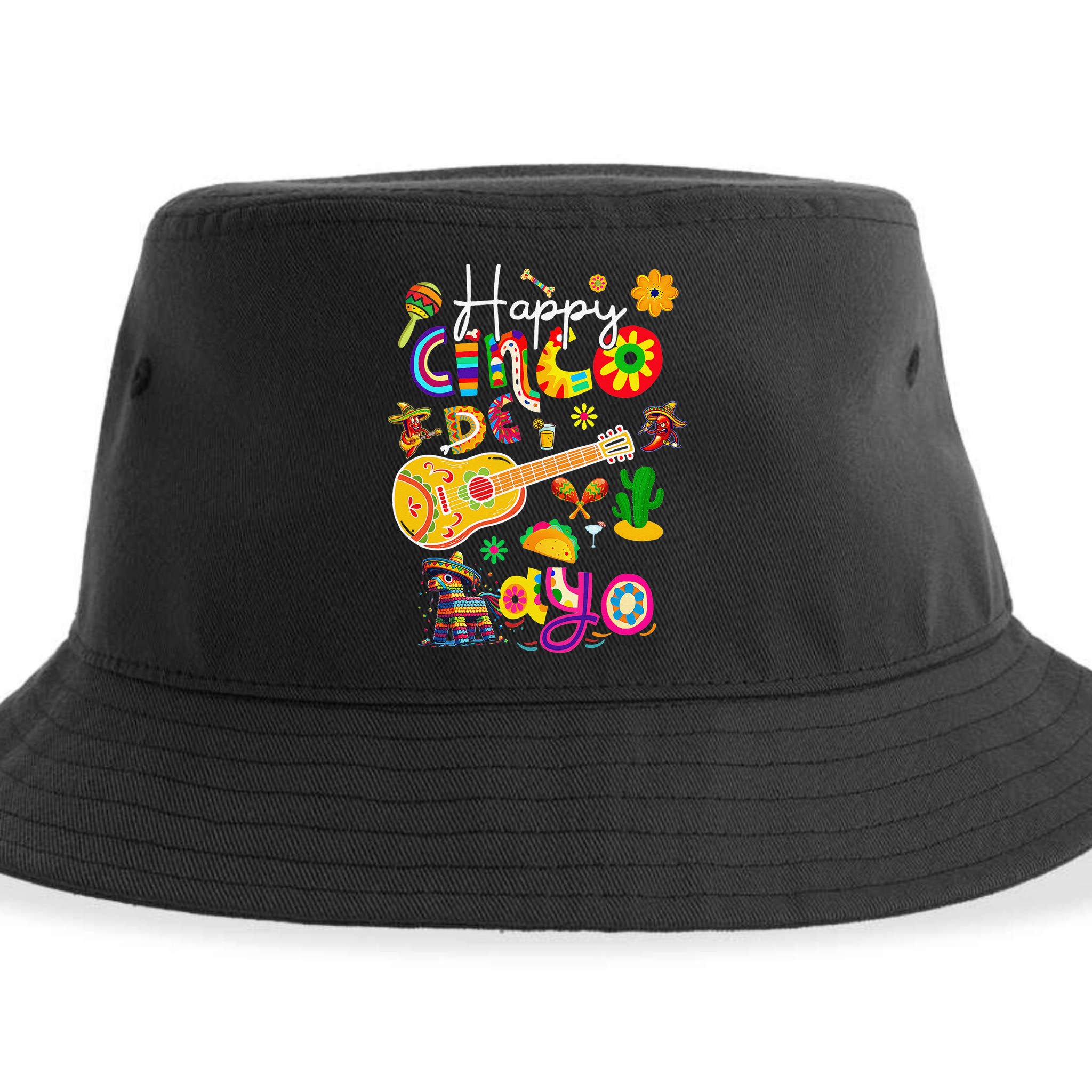 Happy Cinco De Mayo Fiesta Mexican Party 5 De Mayo Women Sustainable Bucket Hat