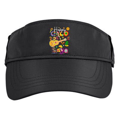 Happy Cinco De Mayo Fiesta Mexican Party 5 De Mayo Women Adult Drive Performance Visor