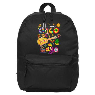 Happy Cinco De Mayo Fiesta Mexican Party 5 De Mayo Women 16 in Basic Backpack