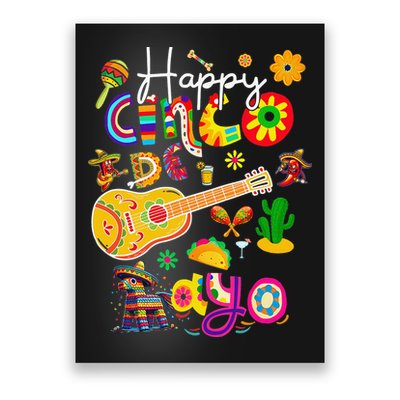 Happy Cinco De Mayo Fiesta Mexican Party 5 De Mayo Women Poster