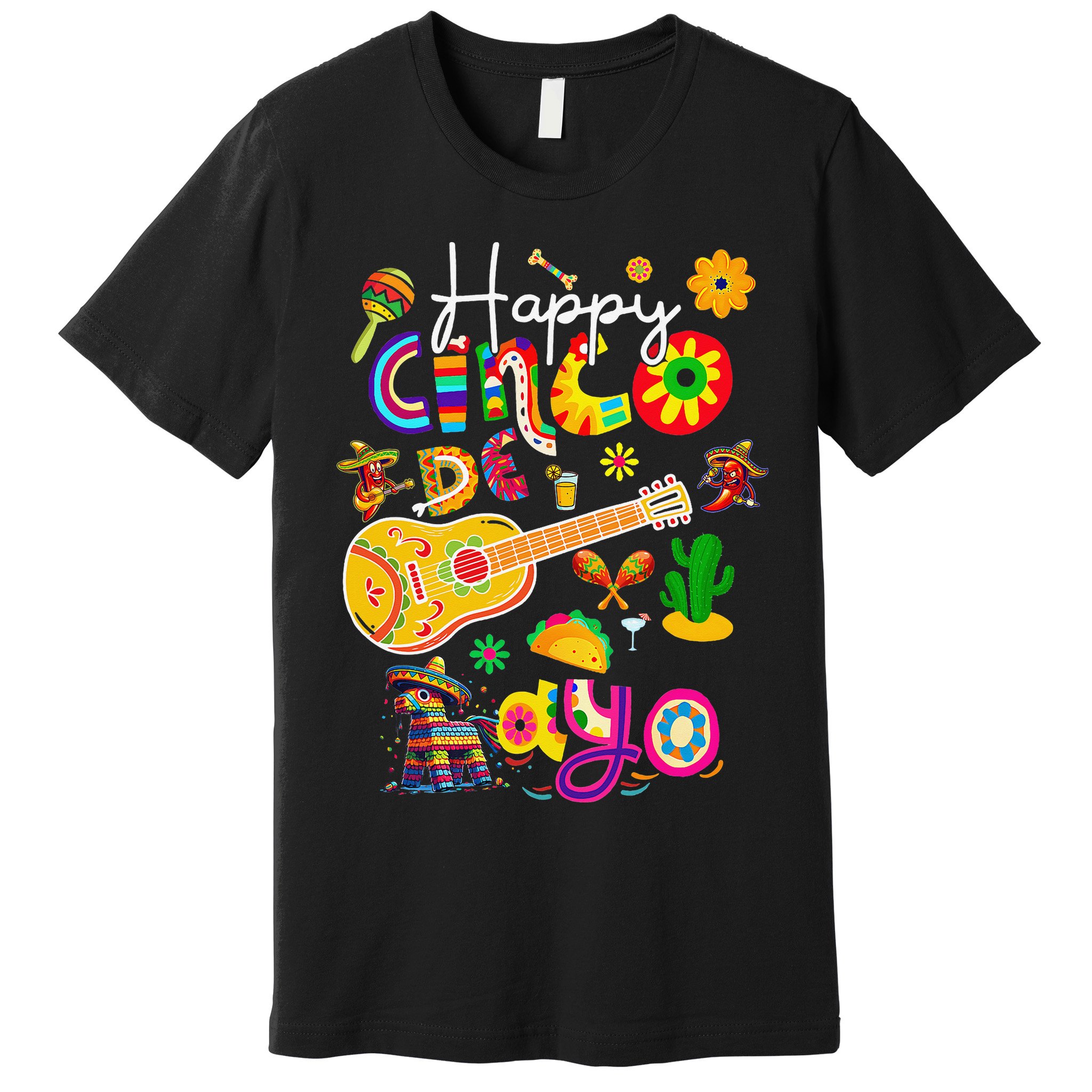 Happy Cinco De Mayo Fiesta Mexican Party 5 De Mayo Women Premium T-Shirt