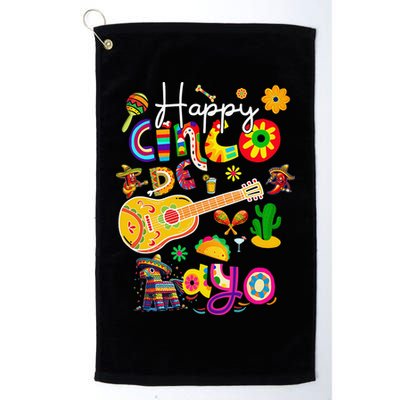 Happy Cinco De Mayo Fiesta Mexican Party 5 De Mayo Women Golf Towel