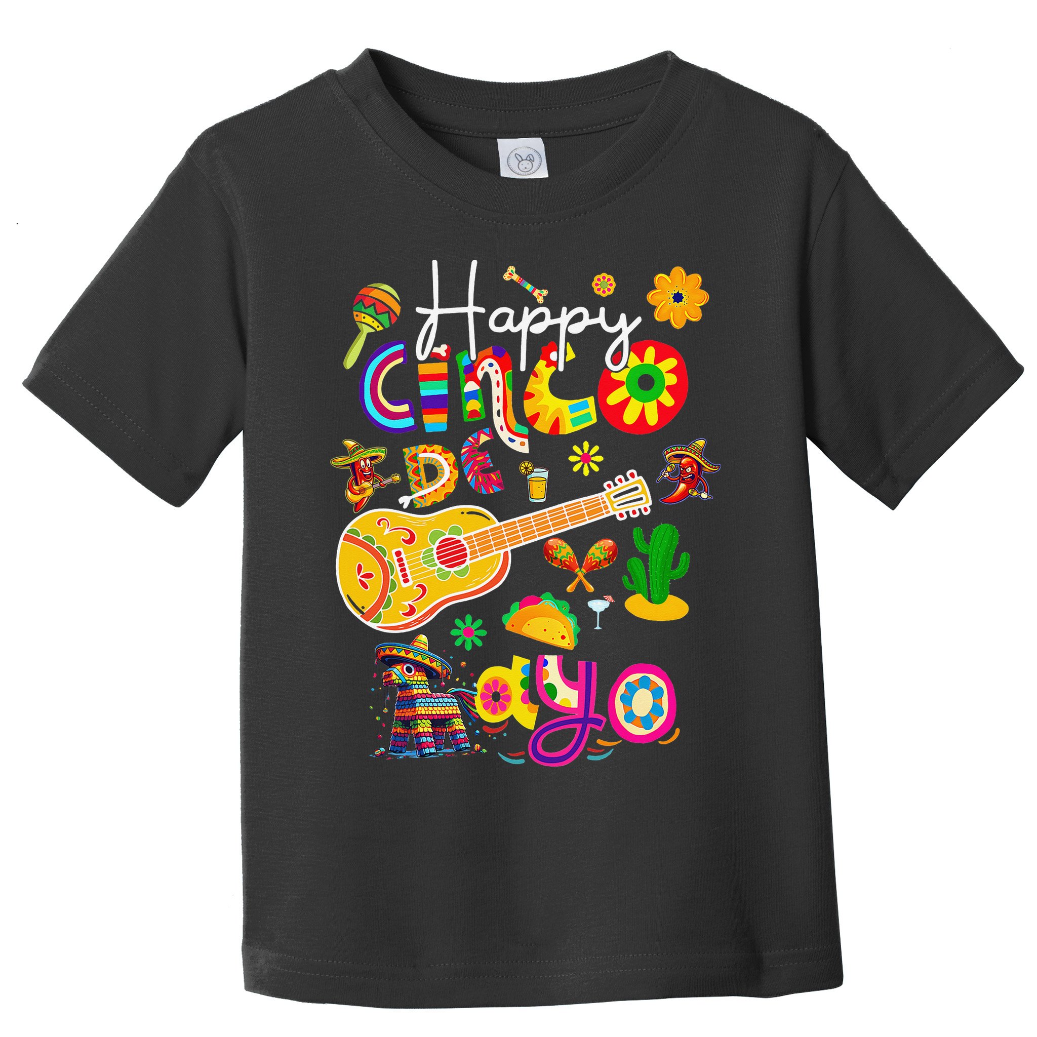 Happy Cinco De Mayo Fiesta Mexican Party 5 De Mayo Women Toddler T-Shirt