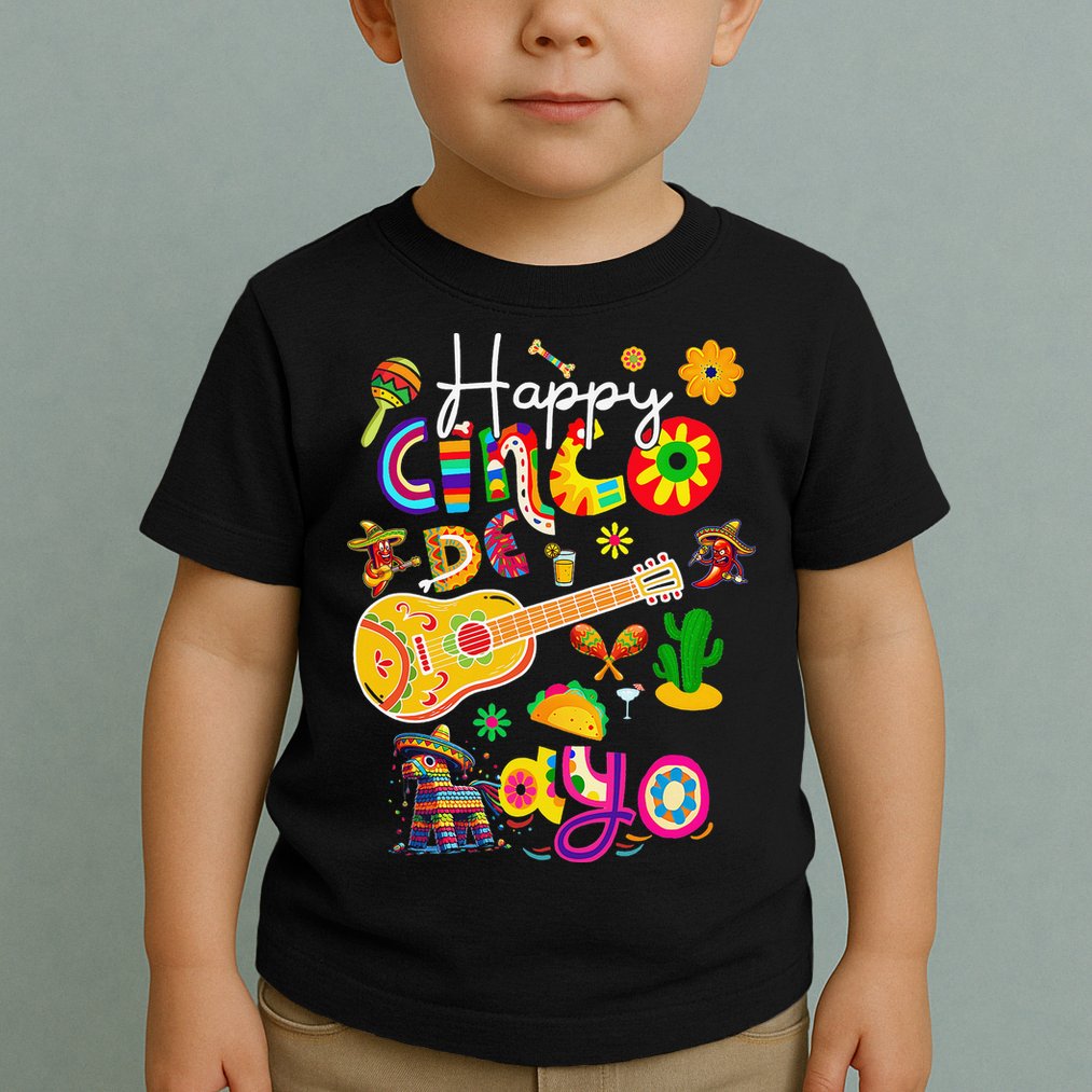 Happy Cinco De Mayo Fiesta Mexican Party 5 De Mayo Women Toddler T-Shirt