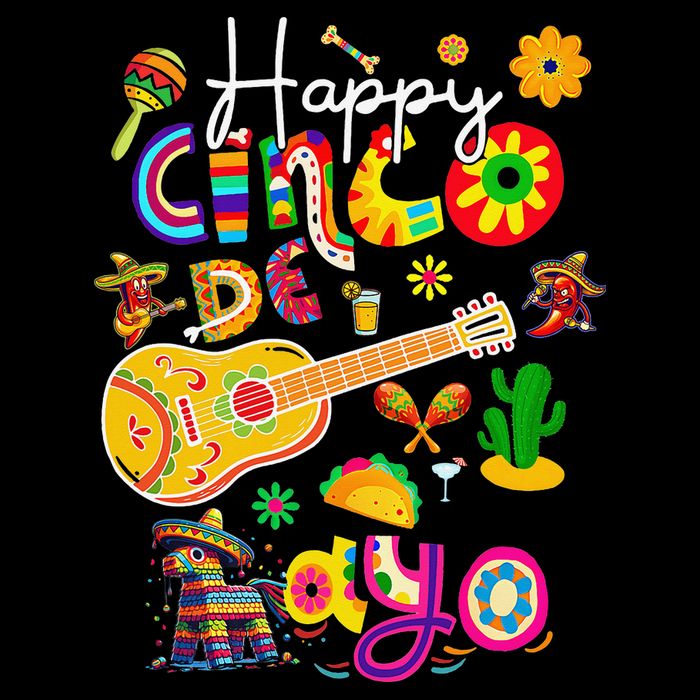 Happy Cinco De Mayo Fiesta Mexican Party 5 De Mayo Women Toddler T-Shirt