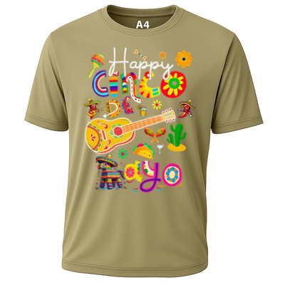 Happy Cinco De Mayo Fiesta Mexican Party 5 De Mayo Women Cooling Performance Crew T-Shirt