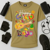 Happy Cinco De Mayo Fiesta Mexican Party 5 De Mayo Women Cooling Performance Crew T-Shirt