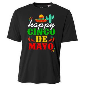 Happy Cinco De Mayo Celebration Cooling Performance Crew T-Shirt