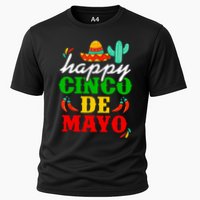 Happy Cinco De Mayo Celebration Cooling Performance Crew T-Shirt