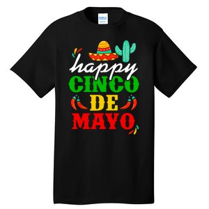 Happy Cinco De Mayo Celebration Tall T-Shirt