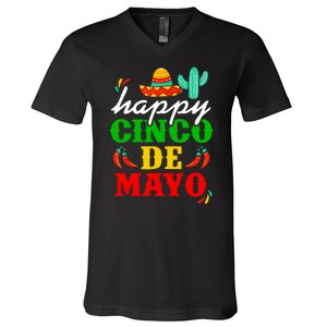 Happy Cinco De Mayo Celebration V-Neck T-Shirt