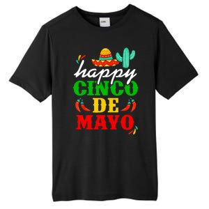 Happy Cinco De Mayo Celebration Tall Fusion ChromaSoft Performance T-Shirt